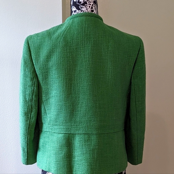 Talbots Petite Jade Green Blazer Women's Petite Size 10 - Picture 11 of 12